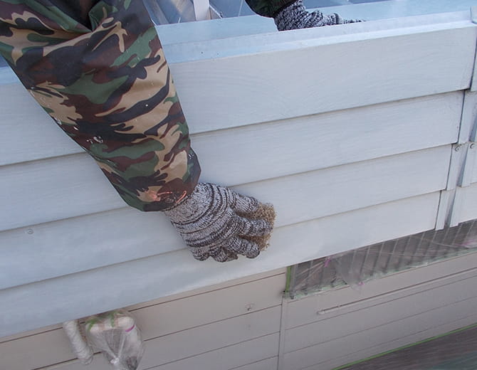 徹底的なケレン作業