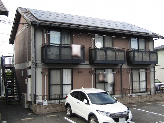 アパートの塗装　施工前
